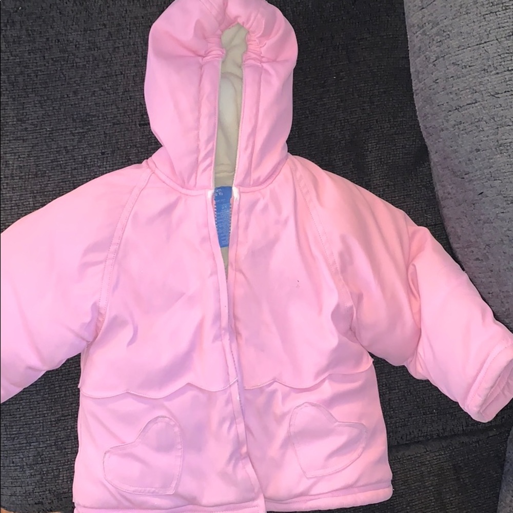 2T pink winter coat